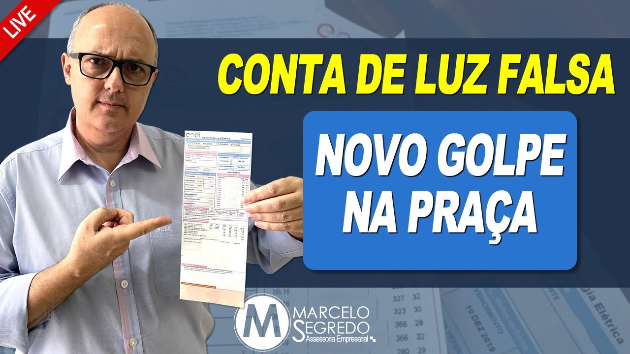 CONTA DE LUZ FALSA - COMO IDENTIFICAR SE É FALSA, COMO SER RESSARCIDO DESSE GOLPE?