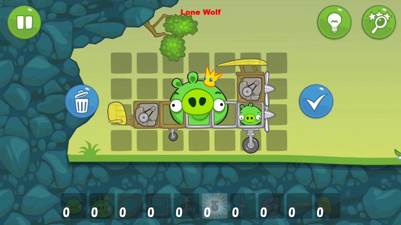 Bad Piggies When Pigs Fly level 24