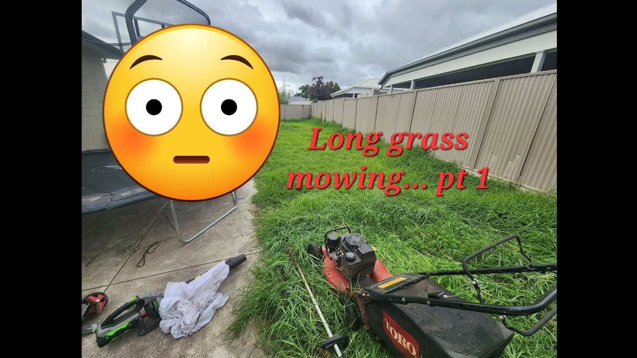 Long grass made into Short Grass! (pt 1 of 2)