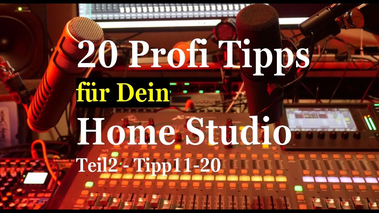 AshCreekStudios: Home Studio | 20 Profi Tipps für Dich und Dein perfektes Home Studio - Teil 2