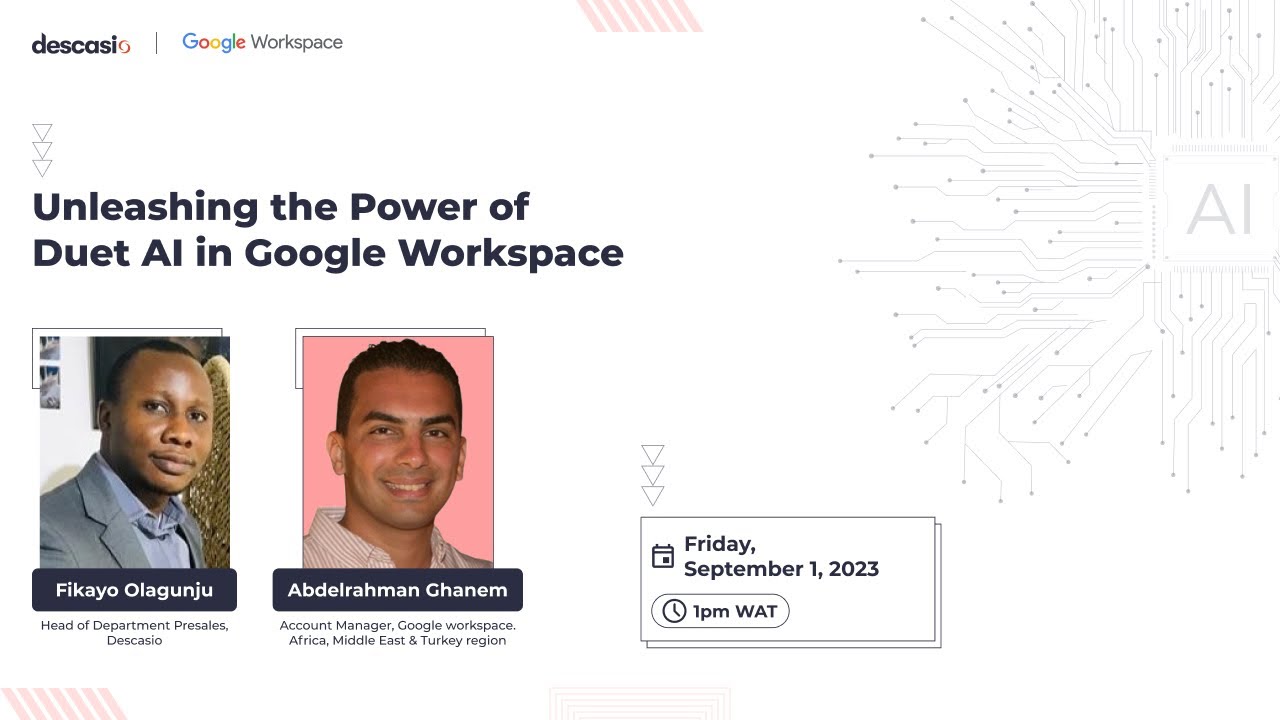 Webinar - Unleashing the Power of Duet AI in Google Workspace
