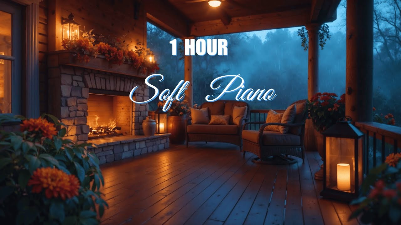 1 Hour Cozy Piano - Stress Relief & Deep Sleep