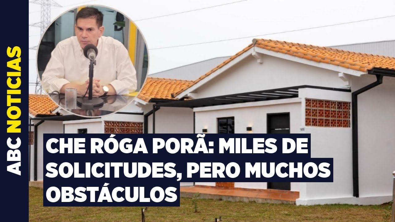 Endeudamiento, una de las principales trabas para acceder a viviendas del programa Che Róga Porã