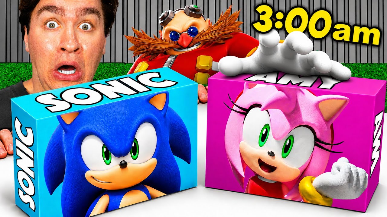 NIE OTWIERAJ SONIC X MYSTERY BOXES o 3 NAD RANEM!