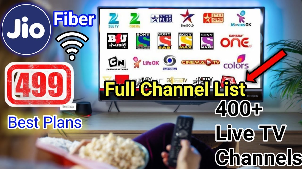 Jio Fiber Postpaid 499 Plan Detail | Full Channel List