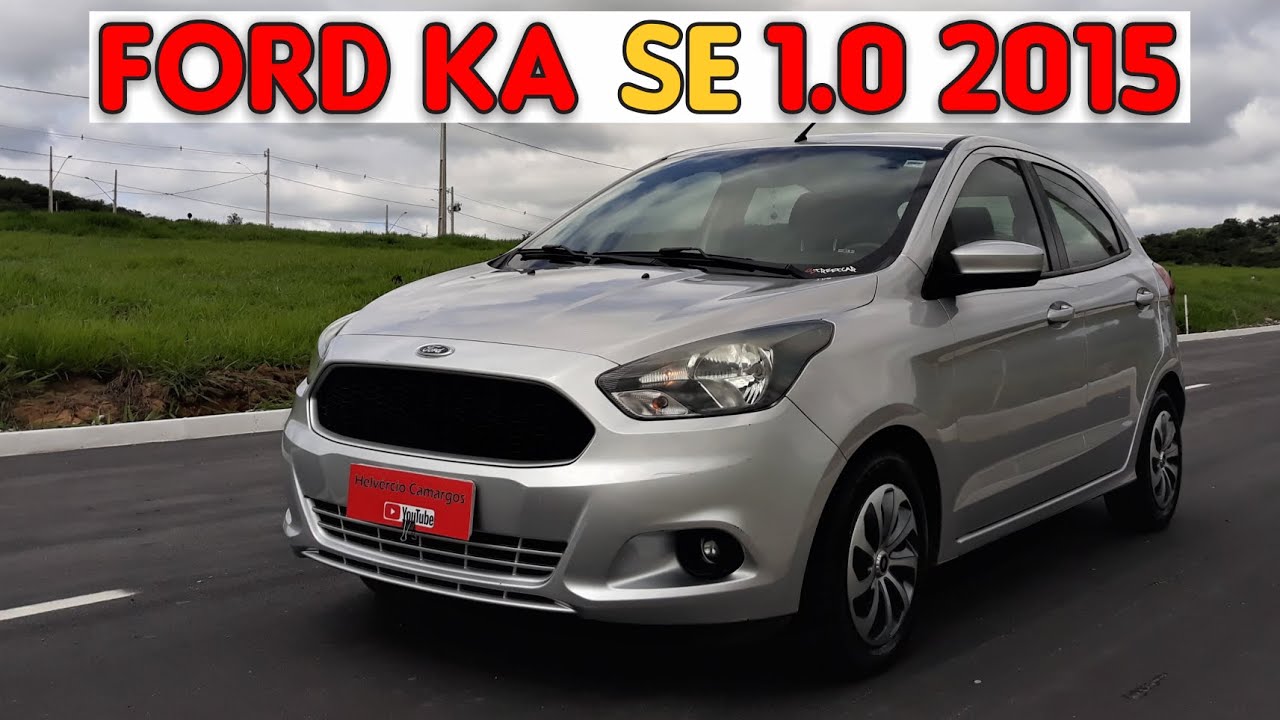 Ford Ka se 1.0 2015 ,uma boa opção pra rodar na cidade bem econômico.
