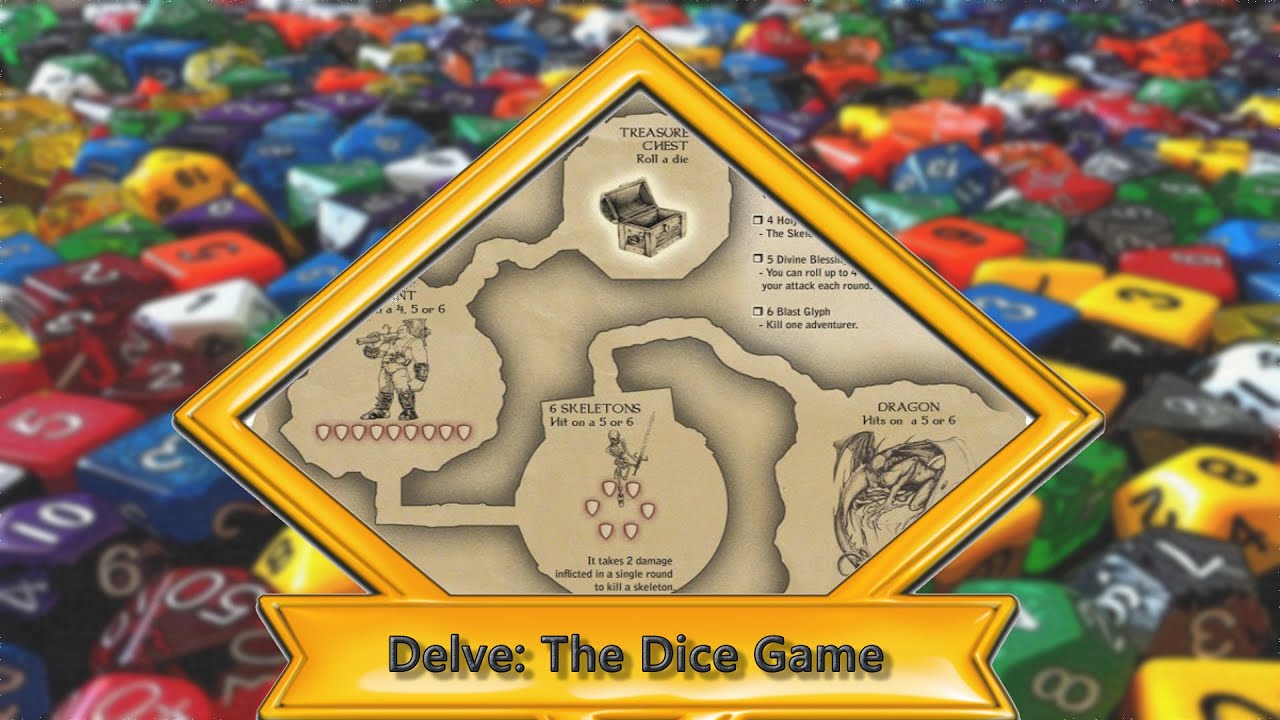 Print & Play #09: Delve The Dice Game
