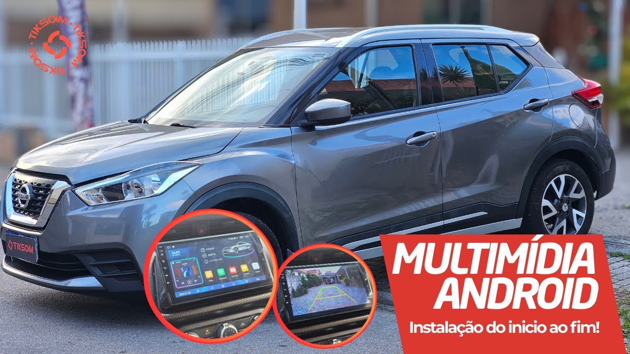 NISSAN KICKS | INSTALAÇÃO MULTIMIDIA ANDROID DO COMEÇO AO FIM!