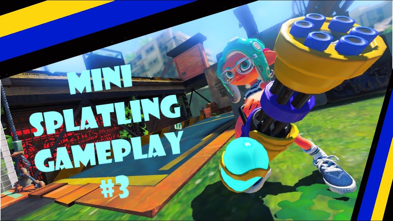 Mini Splatling Gameplay #3 - Splatoon 3 | Anarchy Battle (SZ)