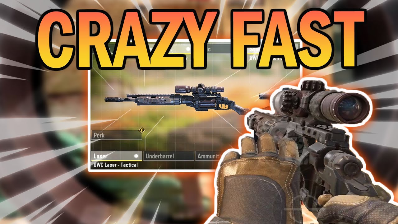 Using The Gunsmith To Create THE FASTEST ADS SNIPER in Call of Duty Mobile (COD Mobile Test Server)