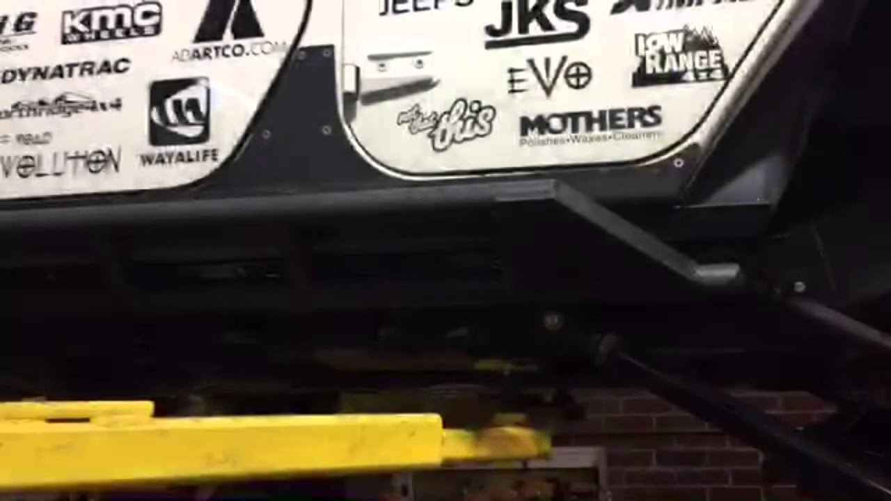 Jeep Wrangler Unlimited JK EVO MFG Rock Slider Install