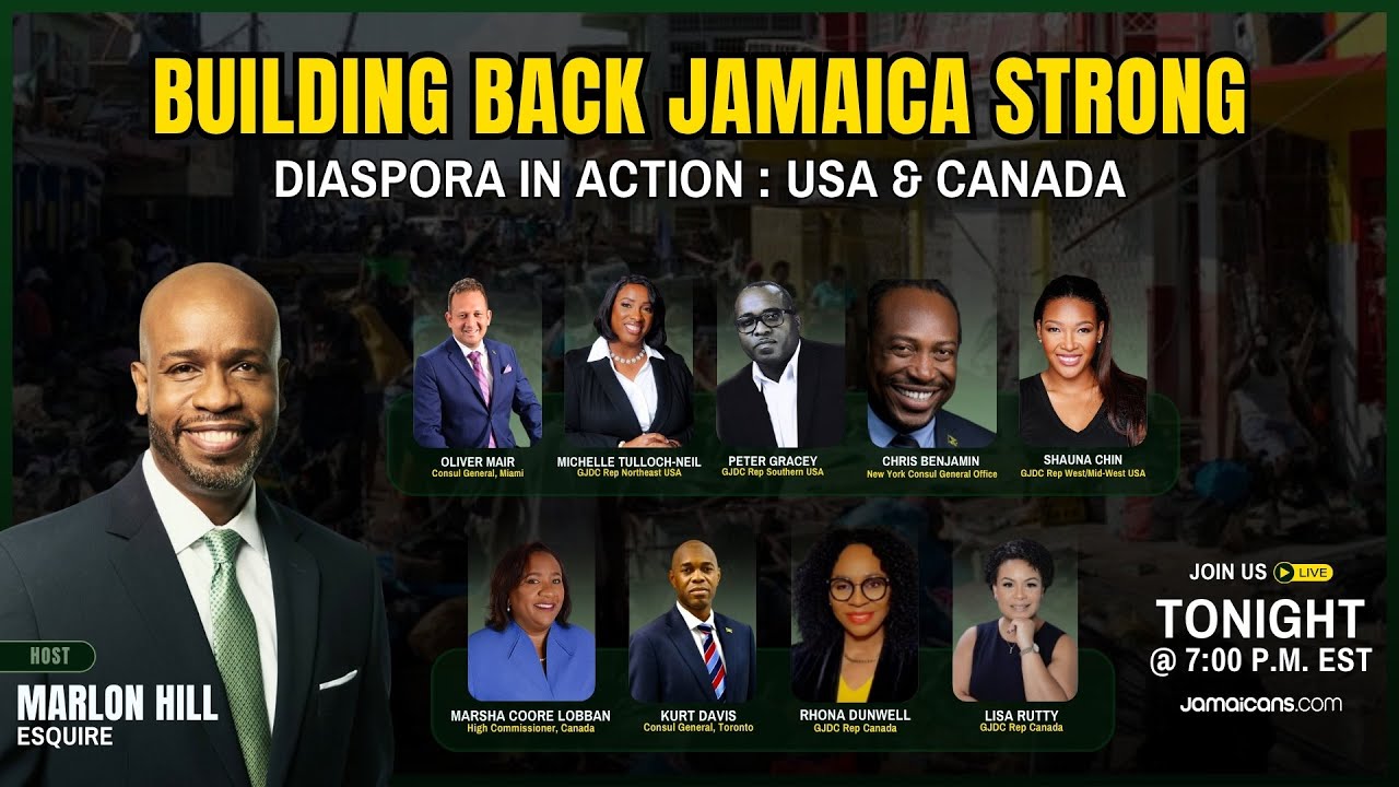 Building Back Jamaica Strong: Diaspora in Action &ndash; USA & Canada