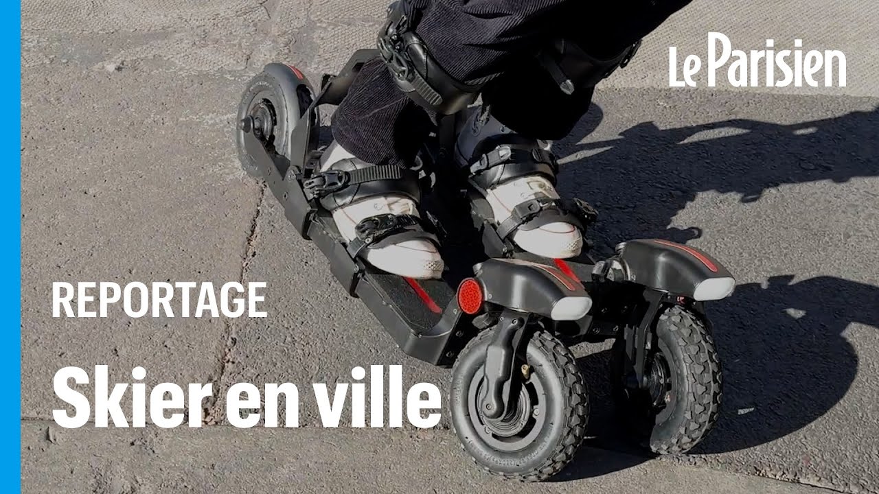 CES de Las Vegas : voici les premiers skis électriques tout-terrain made in France