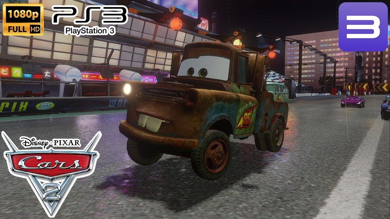 Cars 2: The Video Game - Mater PS3 HD Gameplay (RPCS3)