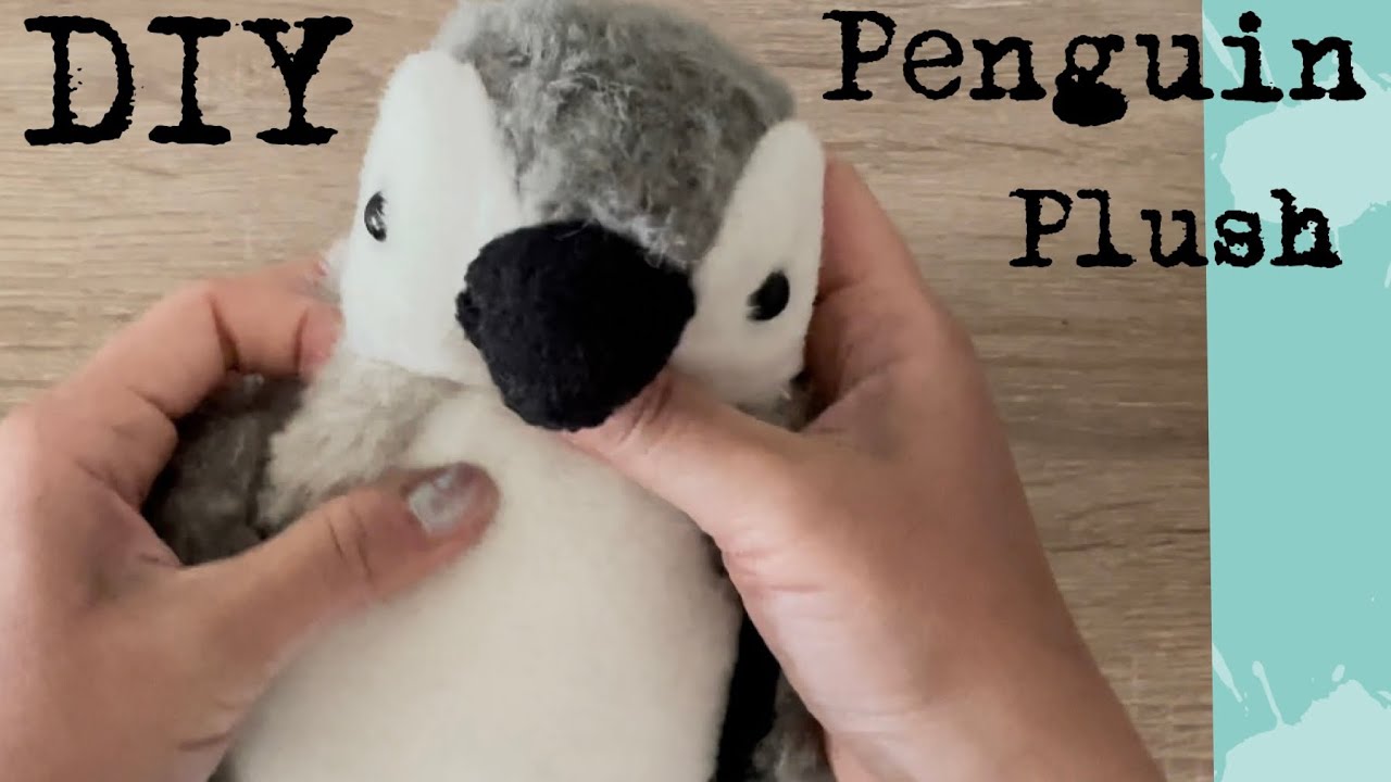 Adorable Penguin Plush DIY Tutorial | Easy| Make Your Own Soft Toy| Pattern Available
