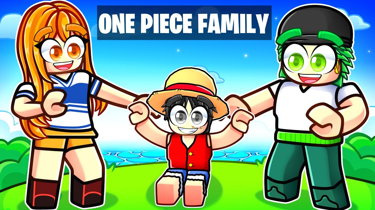 Усыновлено ONE PIECE FAMILY в Roblox!