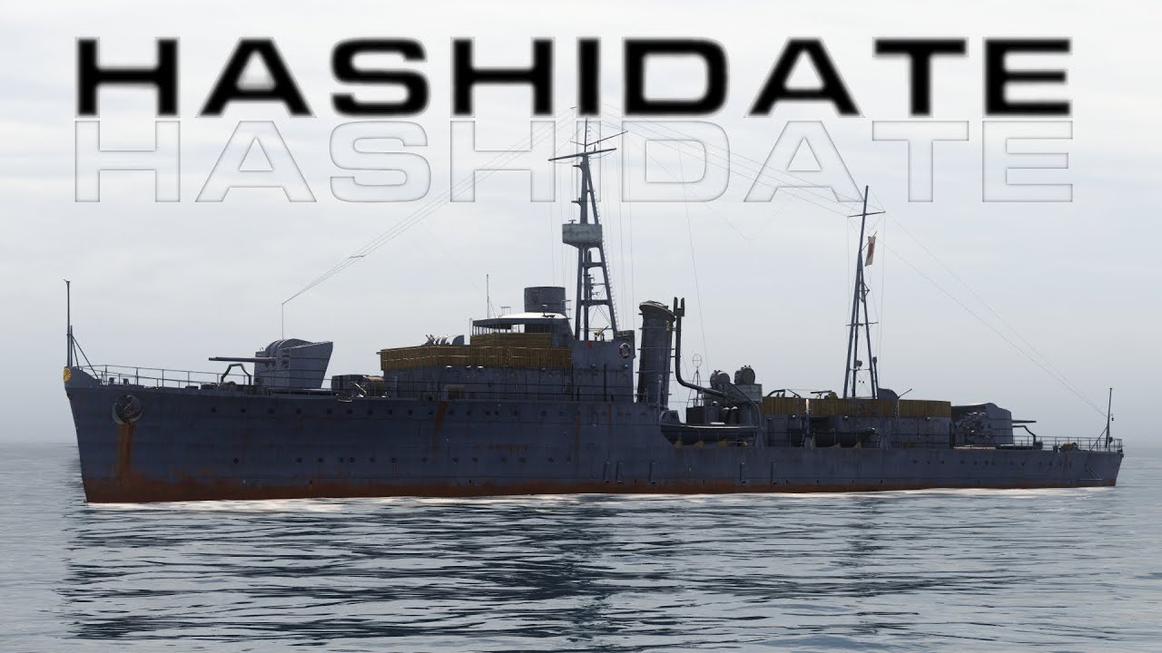 World of Warships - Co-op - Hashidate (No Commentary)