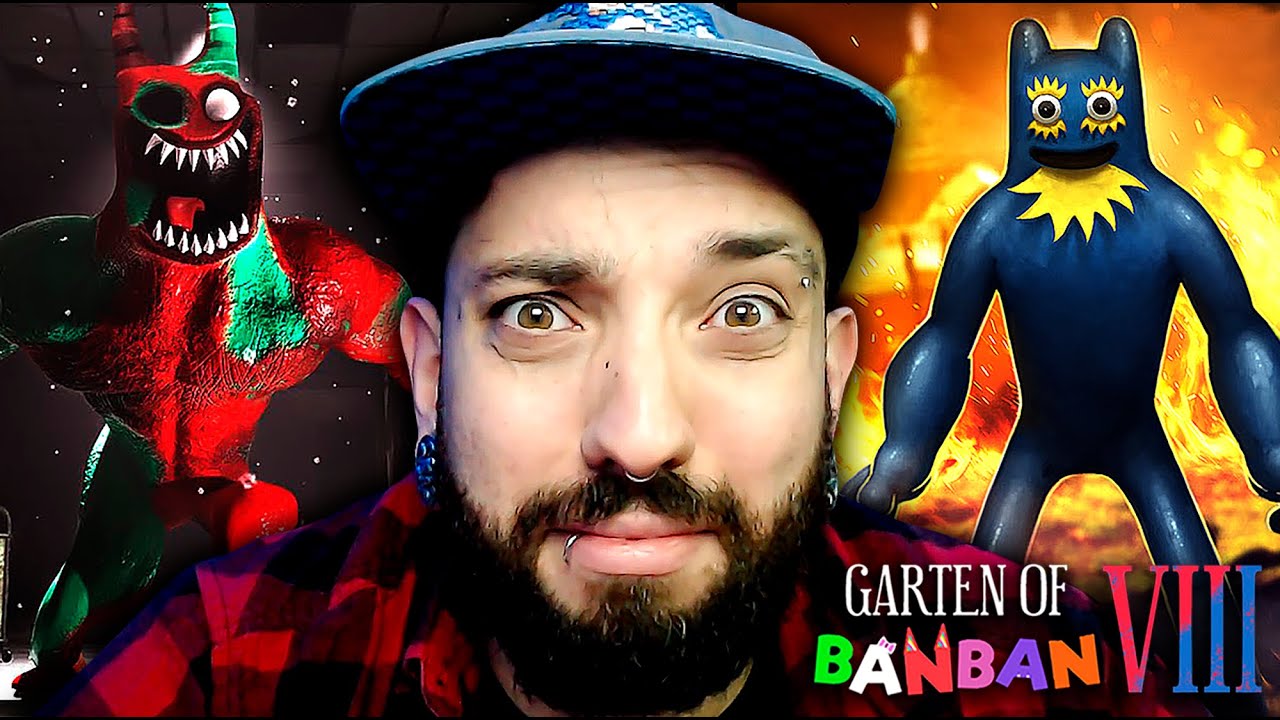 ESSA FRANQUIA CONSEGUE FICAR CADA VEZ MAIS TOSCA... | Garten of Banban 8: Anti Devil