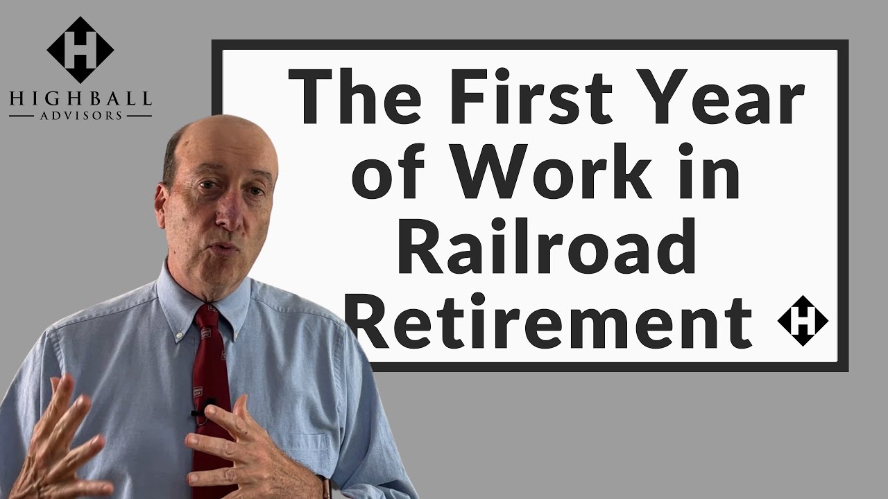 The First Year of Work in Railroad Retirement