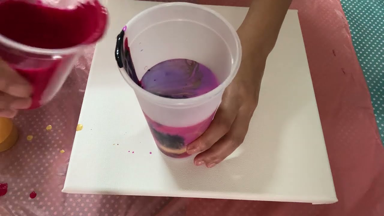 #7 Fluid Art - Acrylic Pouring - Abstract Art