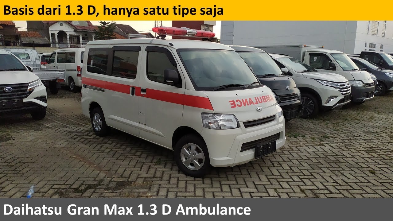 Daihatsu Gran Max 1.3 Ambulance review - Indonesia