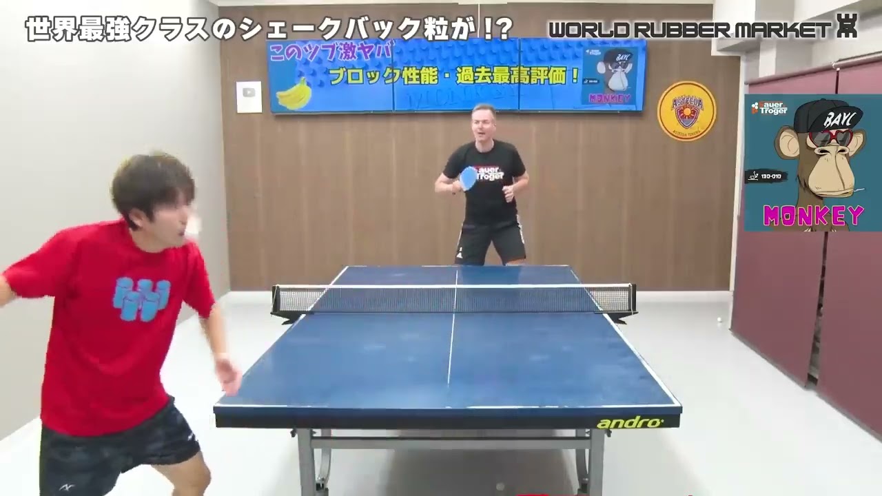 Long pips technique  Sebastian Sauer