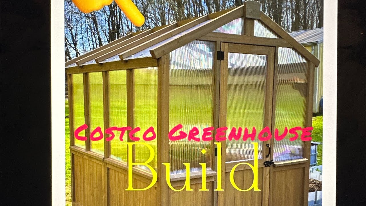 Costco greenhouse build and review.
