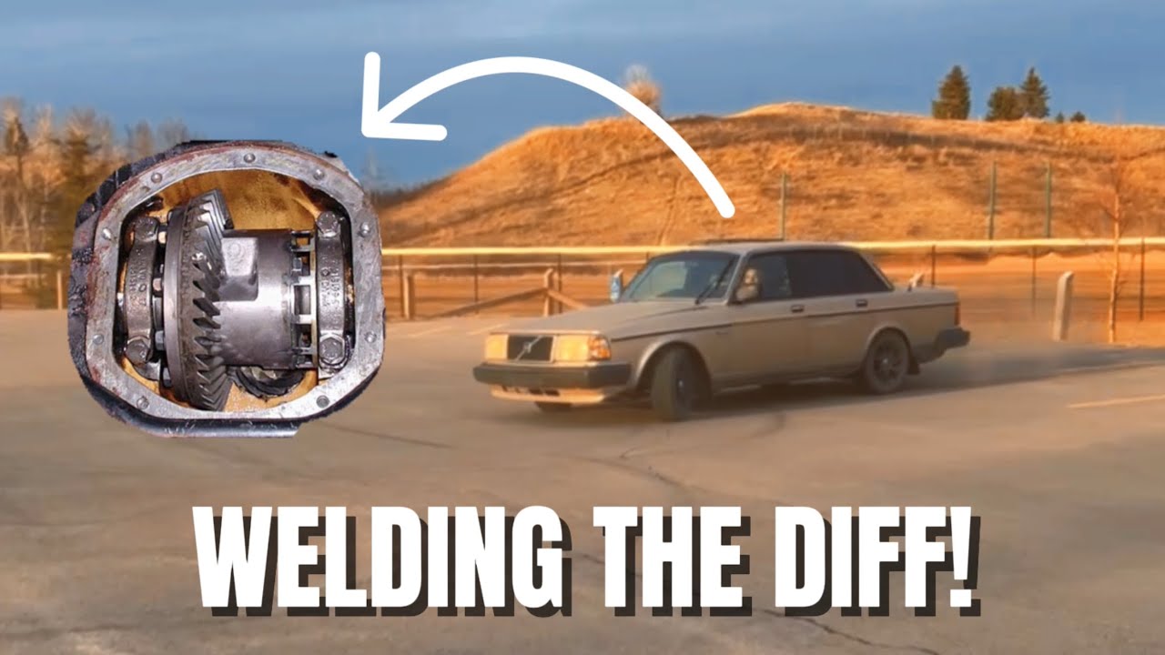 Welding The Diff on my Volvo 240!