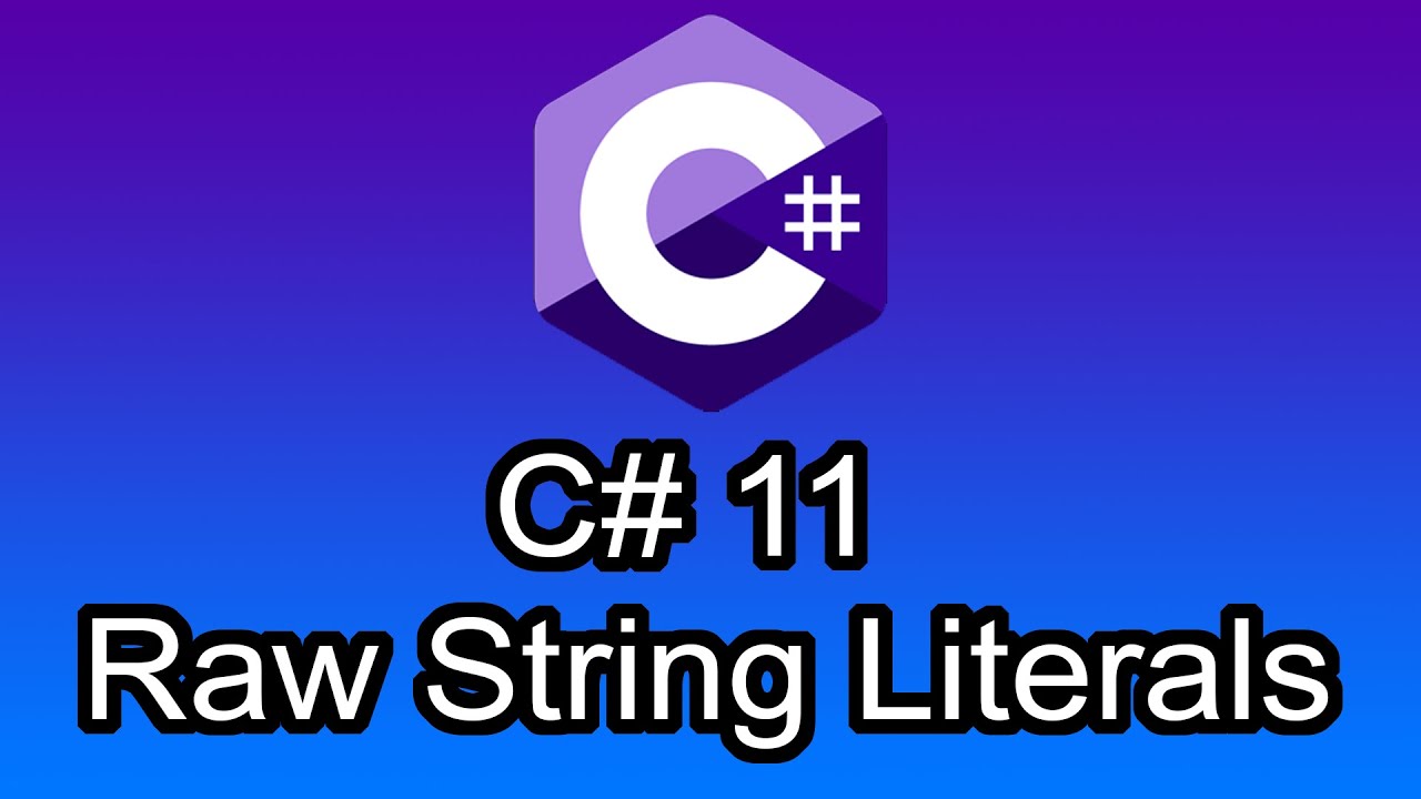 C# 11 New Feature - Raw String Literals