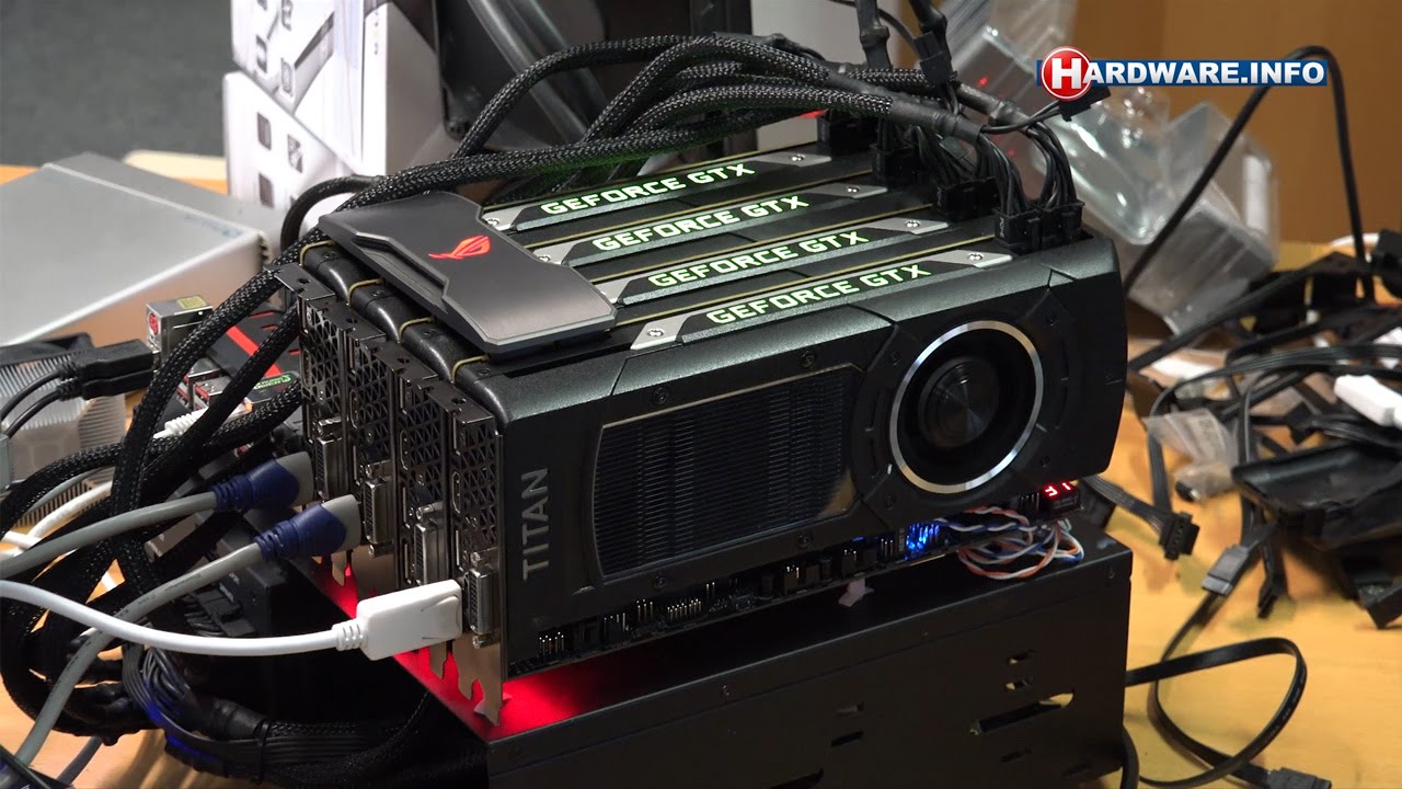 Nvidia GeForce Titan X 4-Way SLI review - Hardware.Info TV (Dutch)