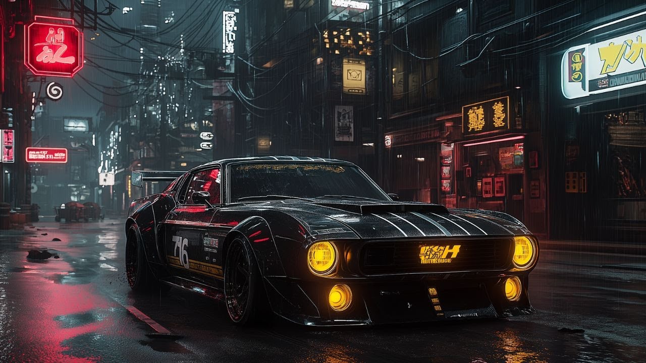 Create Your Dream Muscle Car with MidJourney | Customizable AI Art Prompt