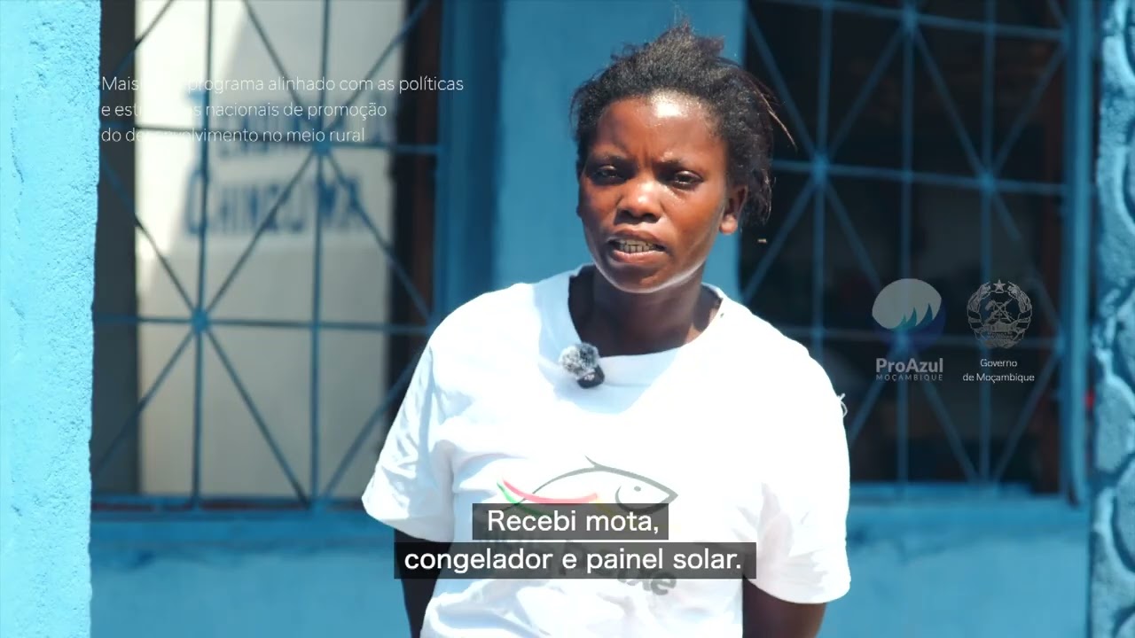 Alegria Carlos - Testemunho MaisPeixe Sustentável - Niassa