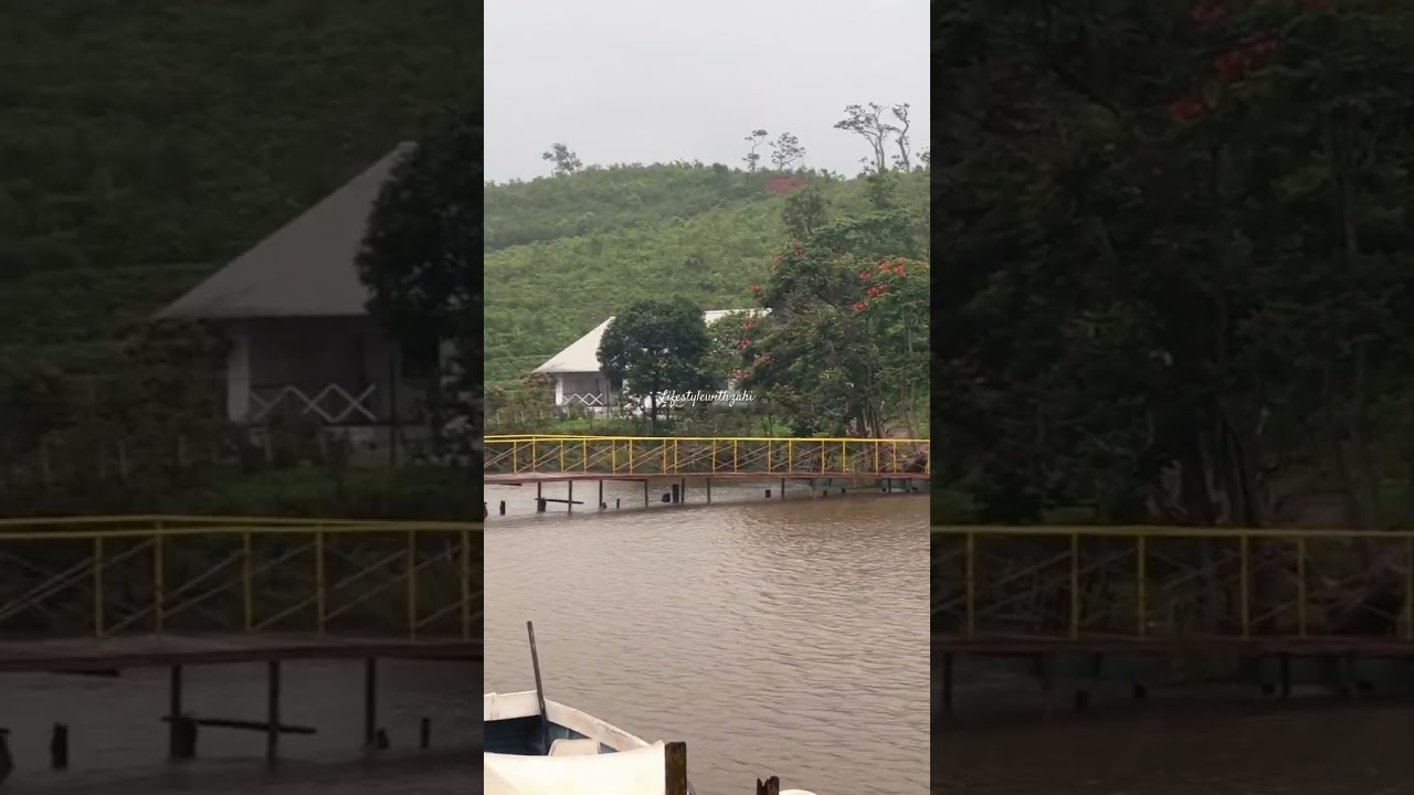 Vagamon Meadows Lake! #rain #nature #travel #trending #viralshorts #trend