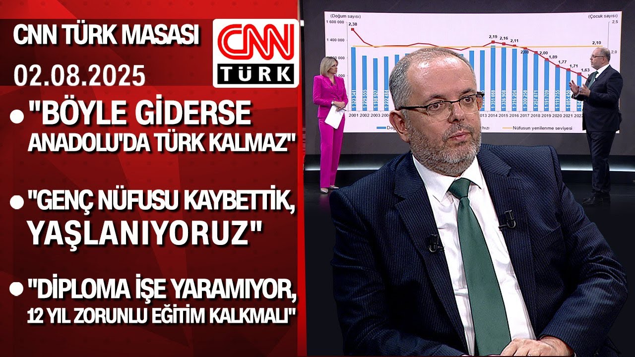 Erhan Afyoncu anlattı: Türkiye’yi ve dünyayı bekleyen riskler-fırsatlar - CNN TÜRK Masası 02.08.2025