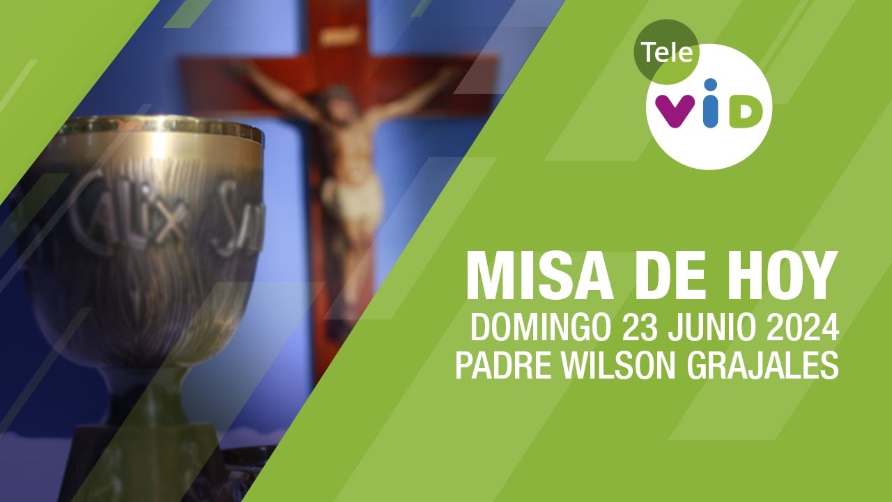 Misa de hoy ⛪ Domingo 23 Junio de 2024, Padre Wilson Grajales #TeleVID #MisaDeHoy #Misa
