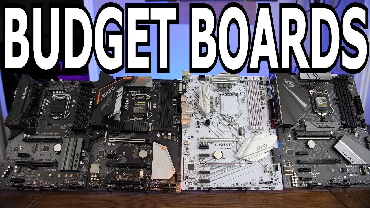 Budget Intel Boards Are Here!  H370/B360 Roundup!