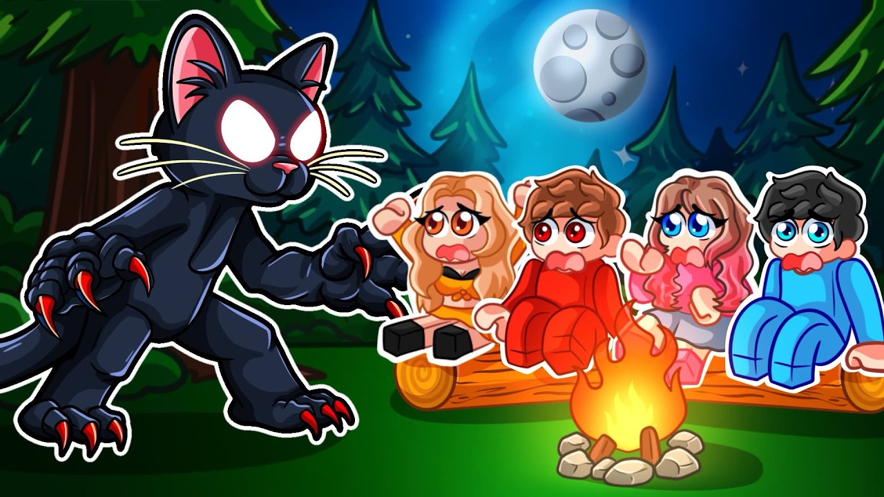 Encontramos al Nuevo GATO MONSTRUO en 99 Noches en el Bosque en Roblox