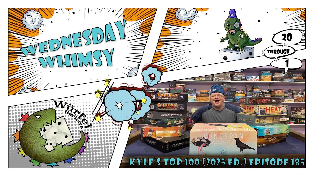 Wednesday Whimsy - Episode 185 - TOP 100 - #20-1