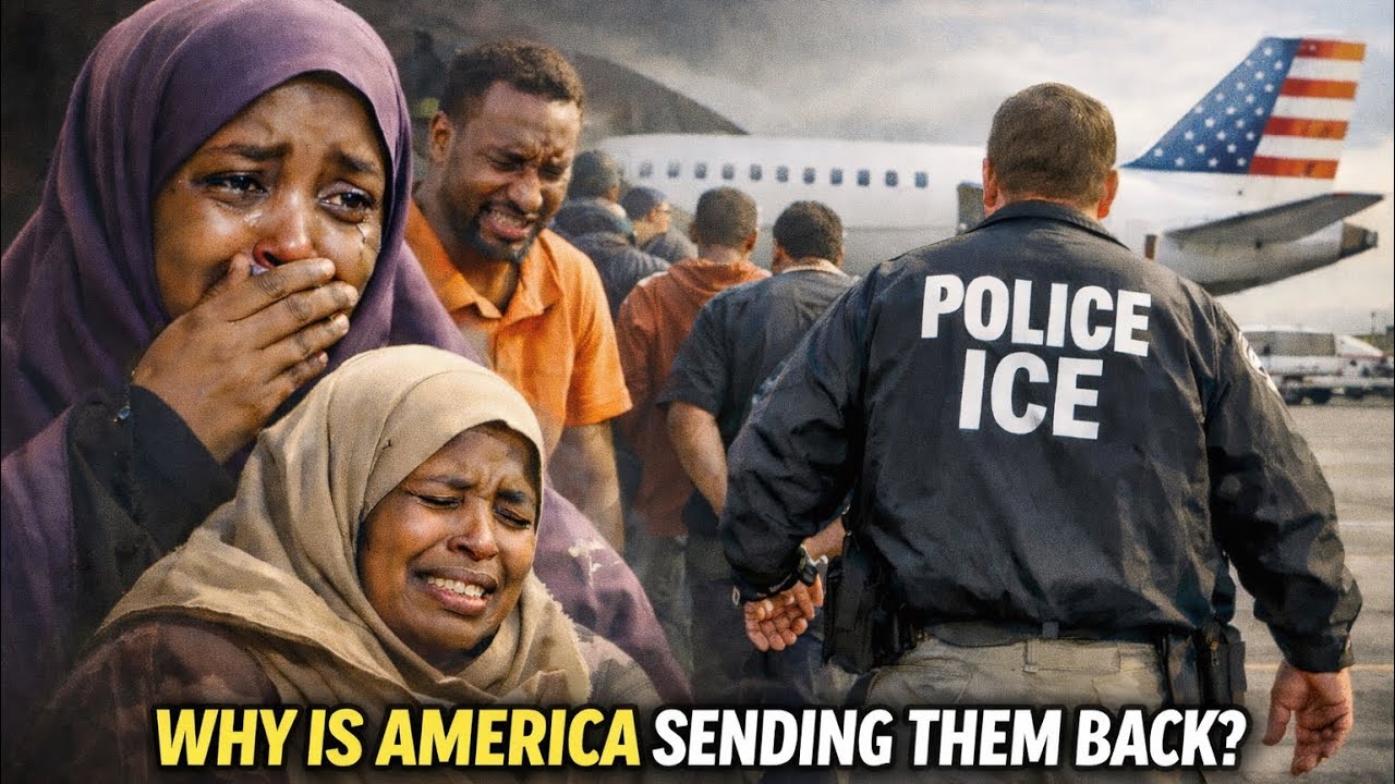 Somalis In Tears As They Get Deported From America