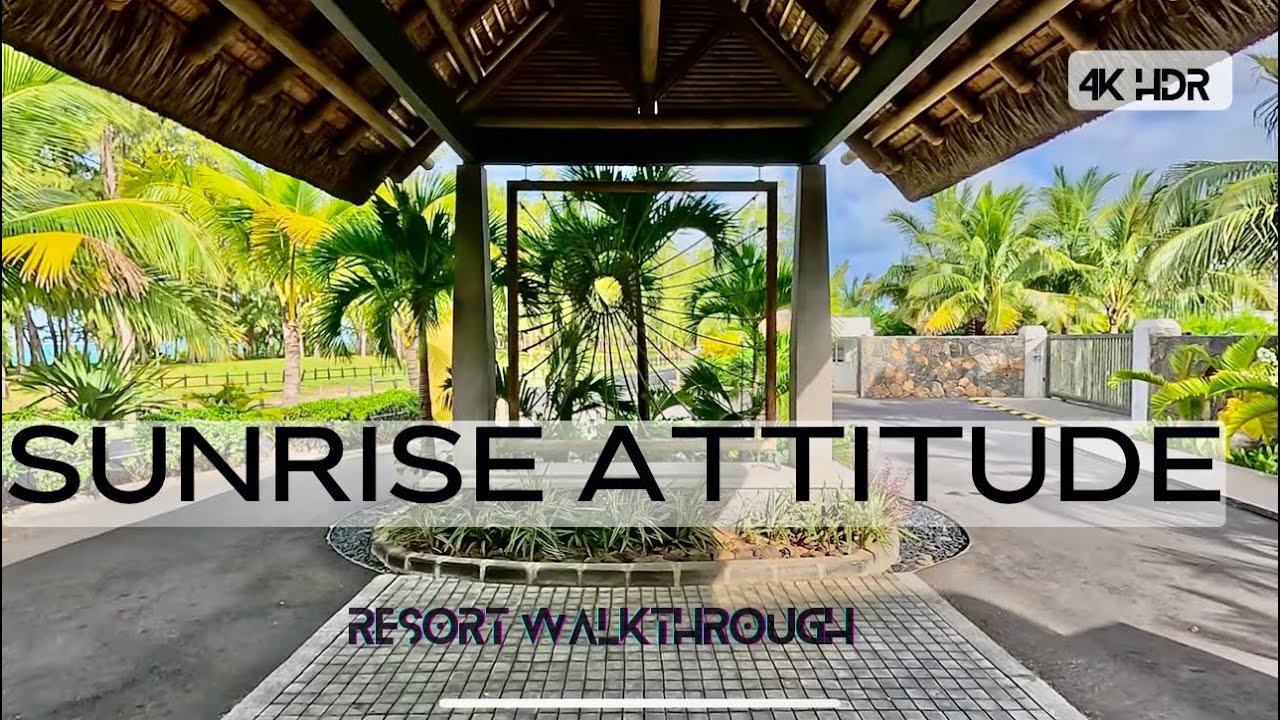 Walkthrough Sunrise Attitude Resort and Belle Mare Beach, Mauritius