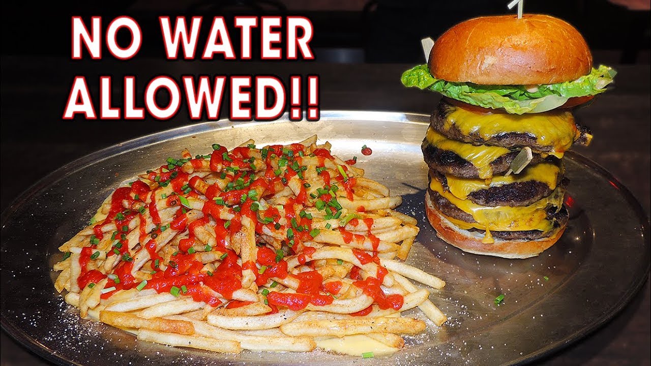 MISS KAY'S 5-PATTY BURGER CHALLENGE IN BRISBANE, AUSTRALIA!!