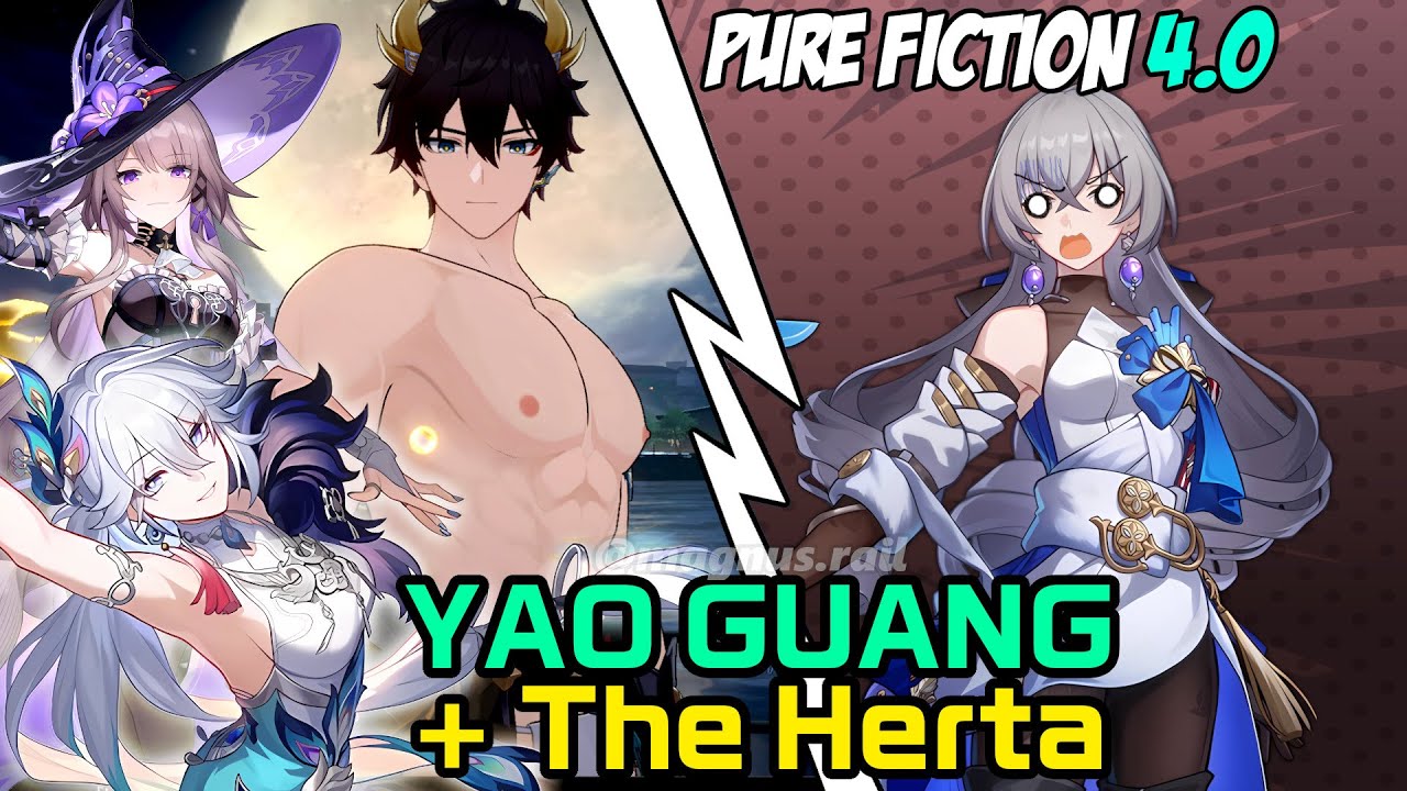[V1] Yao Guang E0S1 + The Herta team (Pure Fiction v4.0 Beta)