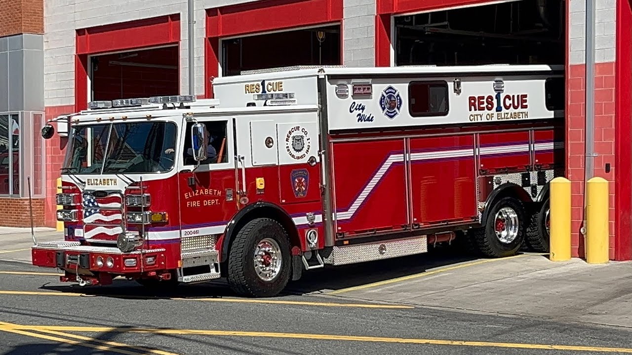 **BRAND NEW!** Elizabeth Fire Department Rescue 1, TAC-1 and Rescue 2!