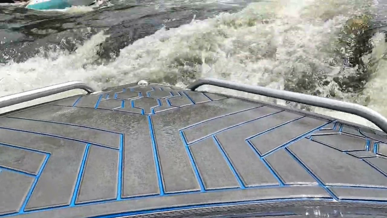 RiverRat jet boat at Cheat Canyon most challenging