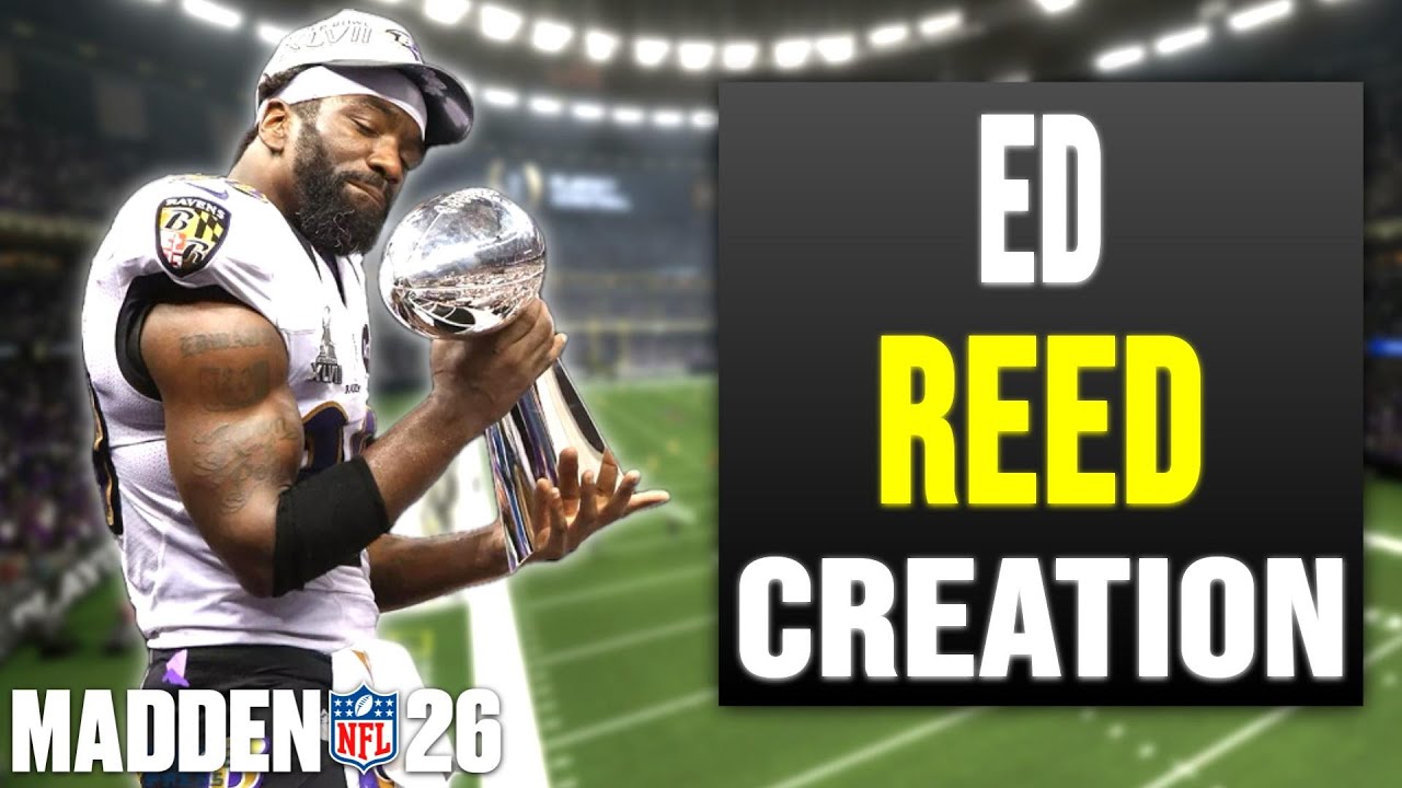 The BEST Ed Reed Creation In Madden NFL 26!