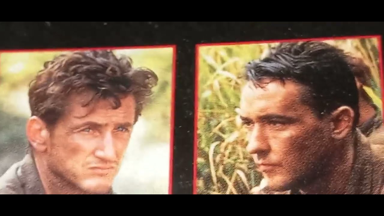 The Thin Red Line / La delgada línea roja / Sean Penn / Jared Leto / John Travolta / George Clooney.