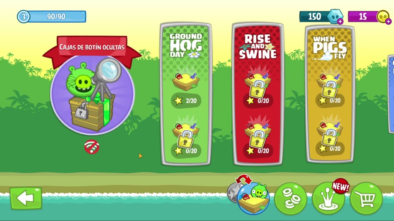 BAD PIGGIES parte 3