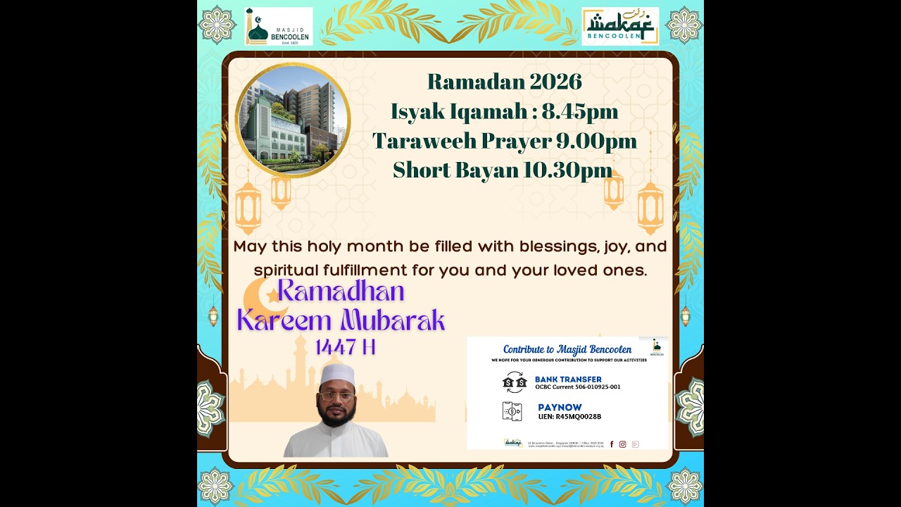 Subuh Bayan 14th Mar 2026 - 24th Ramadan