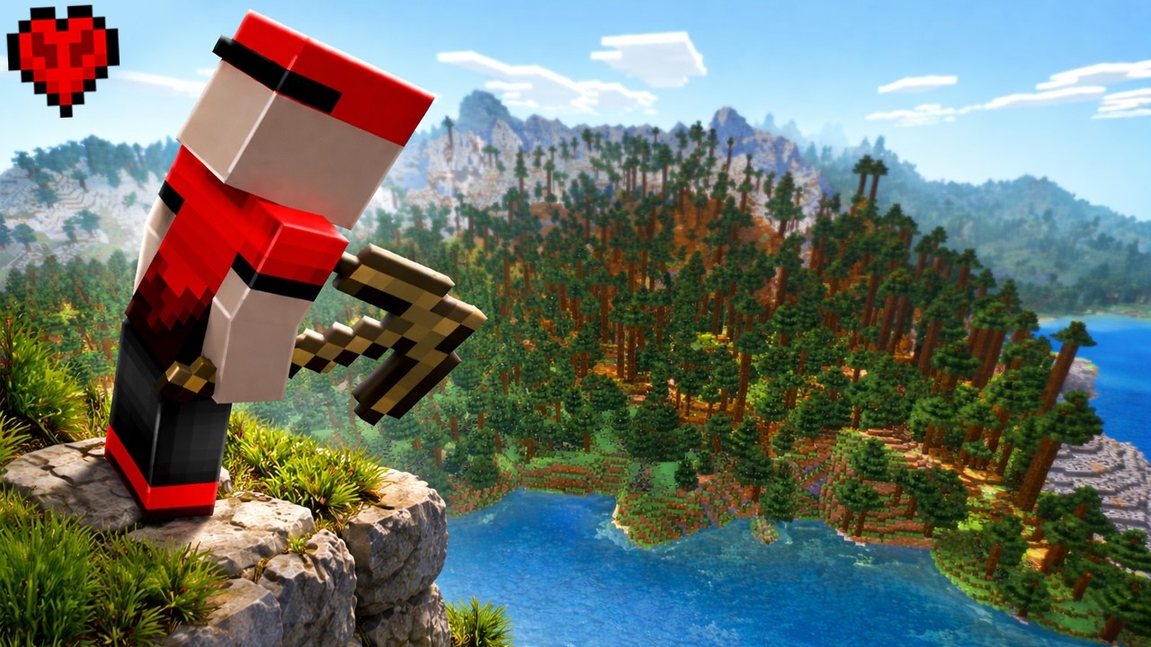 MUNDO ETERNO no Minecraft Hardcore existe?  #01
