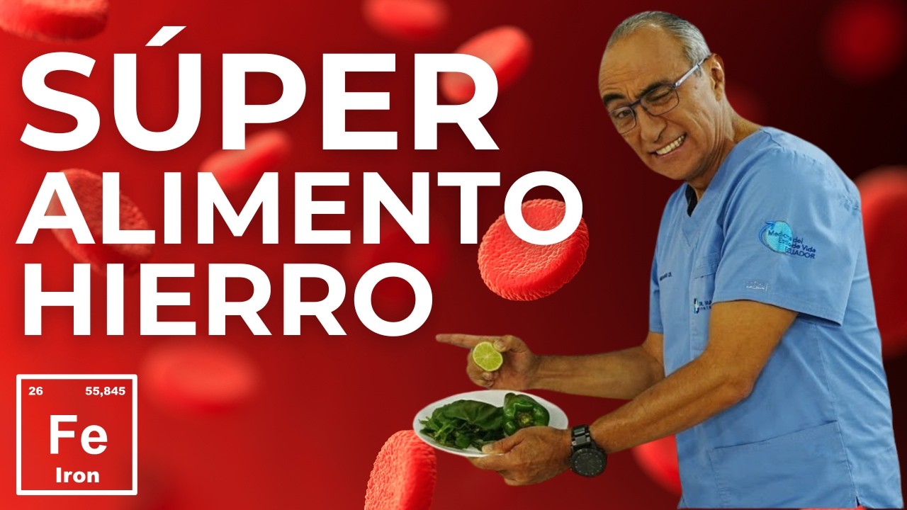 Este Alimento Detendrá tu Anemia: Consume Hierro de la Forma Correcta.